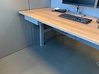 Ahrend duo zit-sta bureau - afbeelding 3 van  5