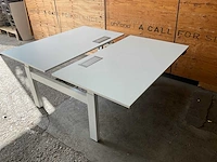 Ahrend duo zit/sta-bureau, elektrisch verstelbaar 65-130cm - 140x170cm (2x)