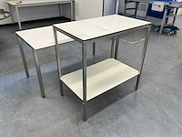 Ahrend laboratorium rvs tafels (2x) - afbeelding 7 van  7