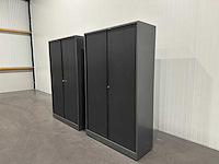 Ahrend roldeurkast | archiefkast | 195 x 120 x 45 cm | antraciet - afbeelding 3 van  3