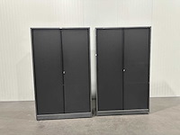 Ahrend roldeurkast | archiefkast | 195 x 120 x 45 cm | antraciet - afbeelding 1 van  4