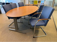 Ahrend vergadertafel met -stoelen - afbeelding 8 van  11