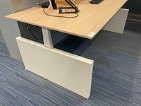 Ahrend zit-sta bureau met 1 los bureau (2x) - afbeelding 5 van  5