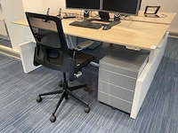 Ahrend zit-sta bureau met bureaustoel - afbeelding 4 van  11