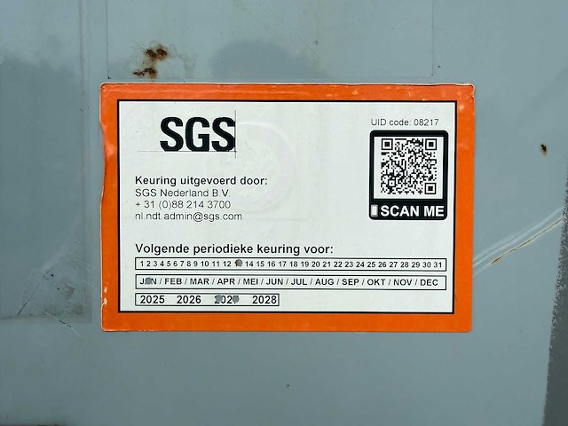 Aichi - 2007 - sr18a - rups telescoop hoogwerker - afbeelding 17 van  26