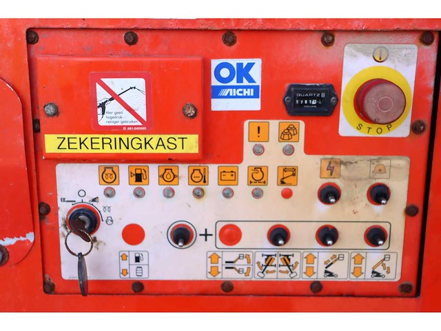 Aichi - sr18a - 20m werkhoogte, hoogwerker op rupsen - hoogwerker - afbeelding 4 van  14