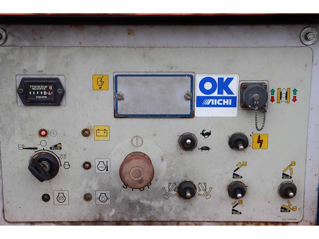 Aichi - sr210 - 23m werkhoogte - hoogwerker op rupsen - afbeelding 5 van  13