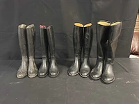 Aigle / loveson paardrijdlaarzen (4x) maat 38 & 40