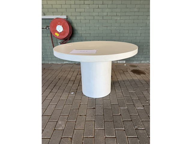 Aiguablava eettafel, kave home , wit - afbeelding 1 van  7