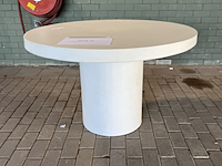 Aiguablava eettafel, kave home , wit - afbeelding 1 van  7