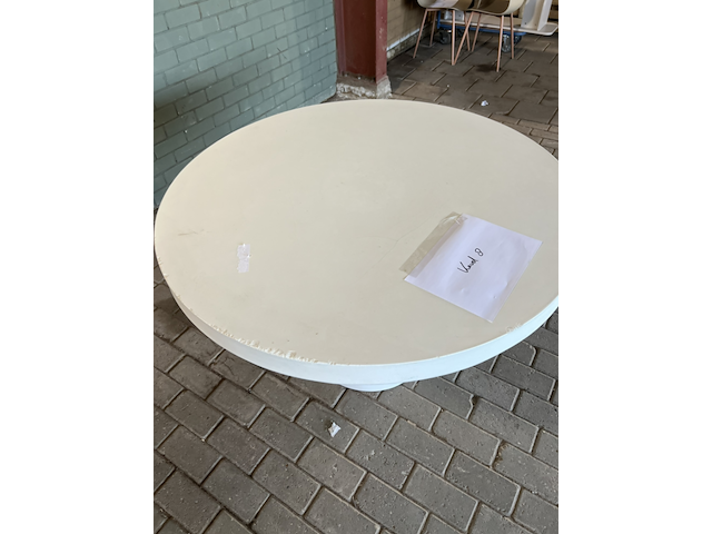 Aiguablava eettafel, kave home , wit - afbeelding 4 van  7