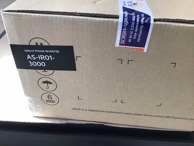 Aiko 465 fb glas glas 2.0 5 zonnepanelen en 1 aeg omvormer - afbeelding 3 van  3