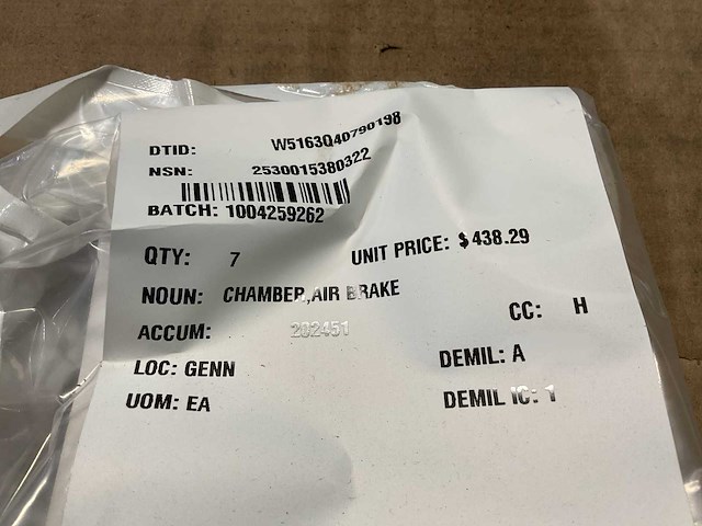 Air brake chamber (7x) - afbeelding 2 van  5