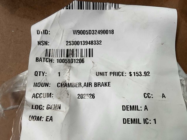 Air brake chamber - afbeelding 4 van  4