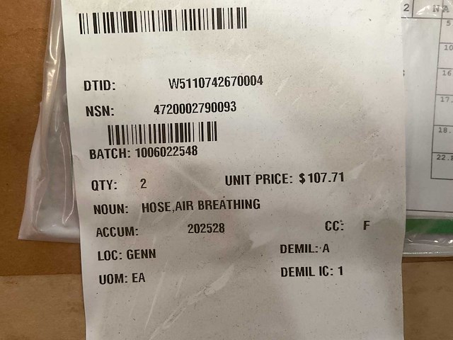Air breathing hose (2x) - afbeelding 2 van  3