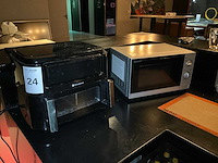 Air-fryer, magnetron en tosti ijzer