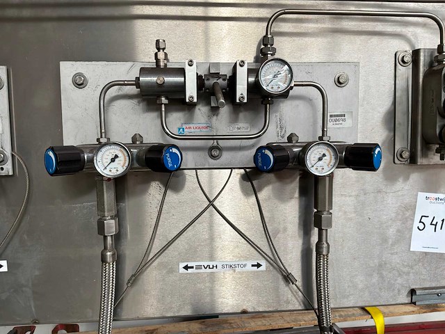 Air liquide centrale gasverdeel- en drukregelinstallatie - afbeelding 14 van  14