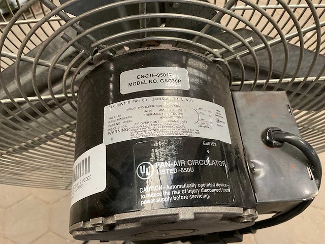 Air master gs-21f-95017 ventilator - afbeelding 1 van  5