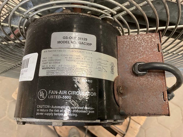 Air master gs-oof-51129 ventilator - afbeelding 1 van  6