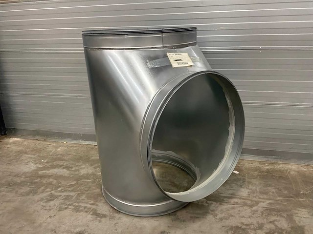 Air spiralo spiraal t-stuk t9 90gr. 800mm - afbeelding 3 van  8