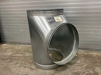 Air spiralo spiraal t-stuk t9 90gr. 800mm - afbeelding 3 van  8