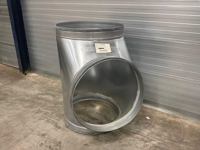 Air spiralo spiraal t-stuk t9 90gr. 800mm - afbeelding 4 van  8