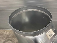 Air spiralo spiraal t-stuk t9 90gr. 800mm - afbeelding 6 van  8