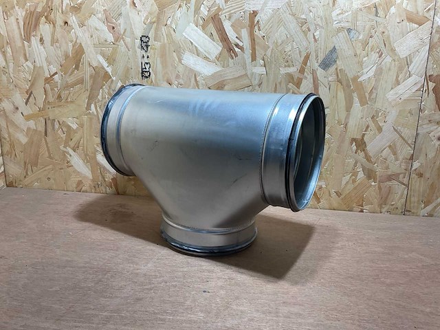 Air spiralo t9 90° 250mm/224mm spiraal t-stuk (4x) - afbeelding 1 van  7