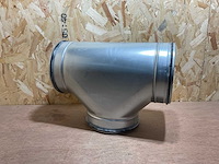 Air spiralo t9 90° 250mm/224mm spiraal t-stuk (4x) - afbeelding 3 van  7
