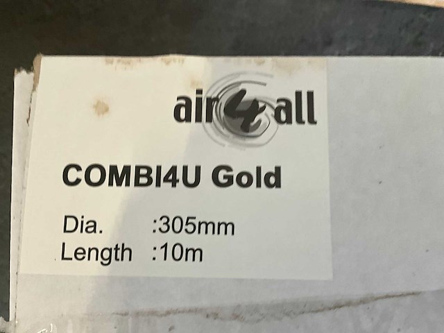 Air4all - combi4u gold - 305mm - 10m - geïsoleerde luchtslang (20x) - afbeelding 3 van  5