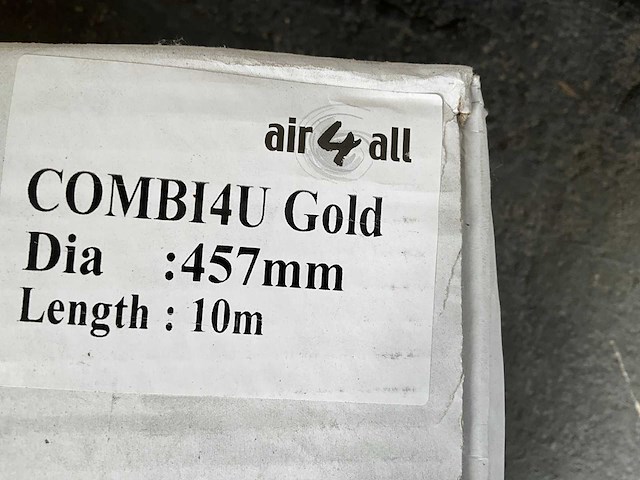 Air4all - combi4u gold - 457mm - 10m - geïsoleerde luchtslang (16x) - afbeelding 4 van  6