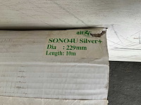 Air4all - sono4u silver + - 229mm - 10m - geïsoleerde luchtslang (12x) - afbeelding 4 van  9