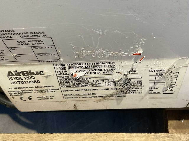 Airblue ulisse 13dci eco airconditioning (2x) - afbeelding 4 van  4