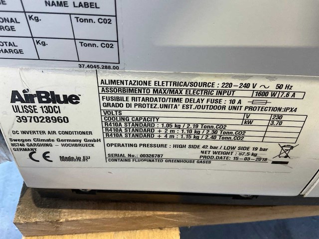 Airblue ulisse 13dci eco airconditioning (2x) - afbeelding 7 van  7