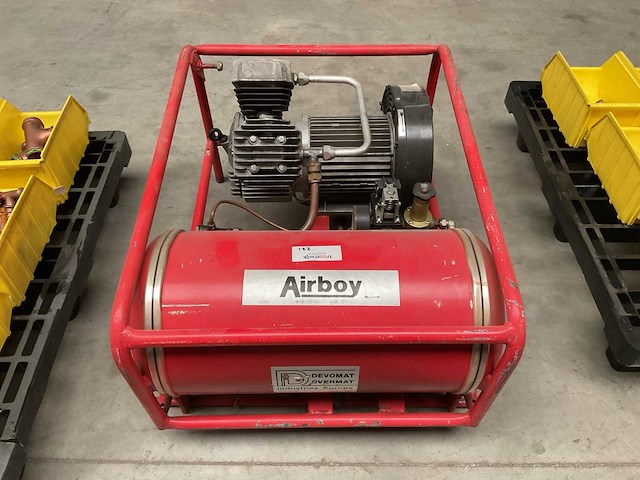Airboy k380-1-25 hogedrukcompressor - afbeelding 1 van  2