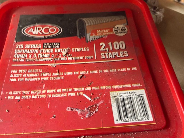 Airco 315 series nieten (2x) - afbeelding 3 van  3