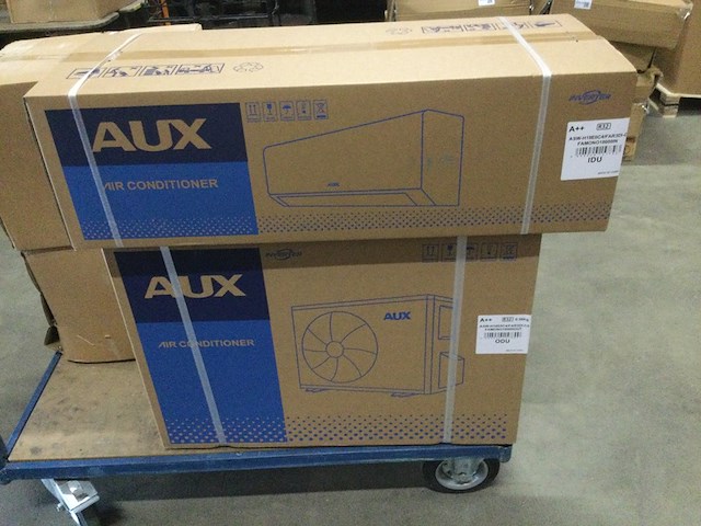 Airco binnen- en buitenunit, aux, 18000 btu, wit - afbeelding 3 van  6