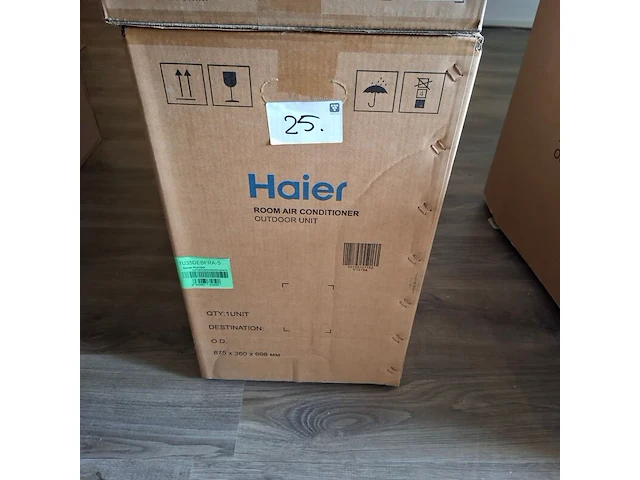 Airco binnen- en buitenunit haier, as35sbbhra-mw/1u35debfra-s - afbeelding 3 van  6