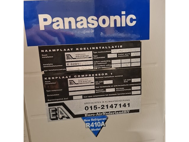 Airco binnen en buitenunit en cv ketel, o.a. panasonic en nefit - afbeelding 6 van  10