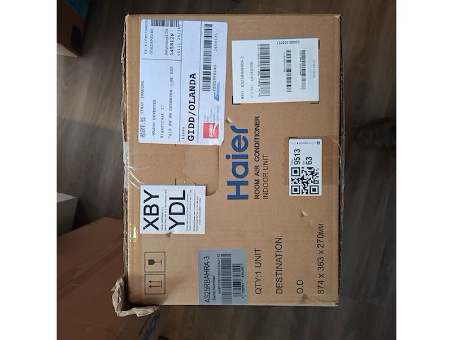 Airco binnenunit haier, as25rbahra-3 - afbeelding 3 van  4