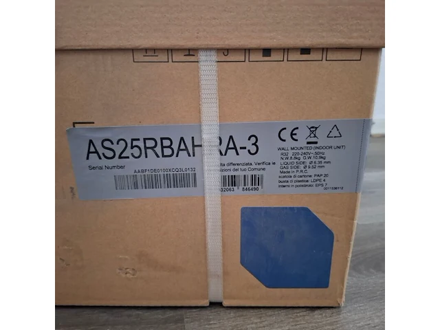 Airco binnenunit haier, as25rbahra-3 - afbeelding 4 van  4