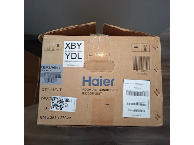 Airco binnenunit, haier, as35rbahra-4 - afbeelding 3 van  5