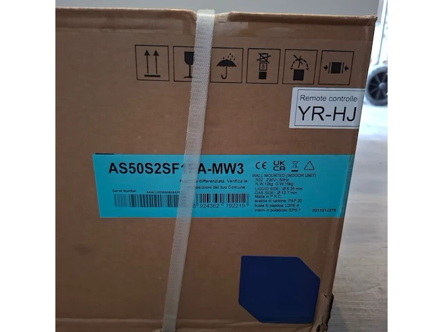 Airco binnenunit, haier, as50s2sf1fa-mw3 - afbeelding 3 van  5