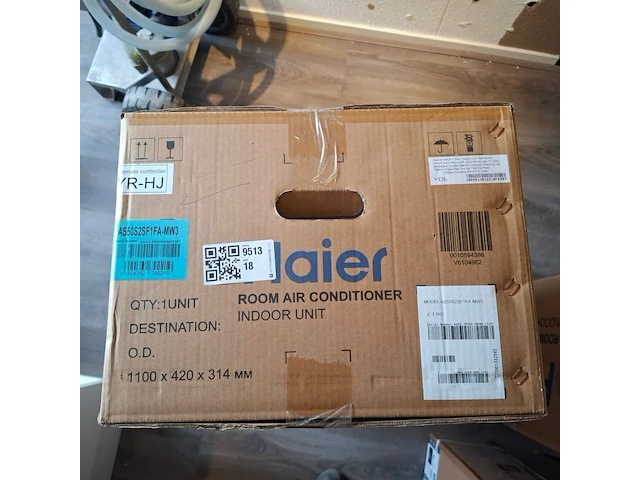 Airco binnenunit haier, as50s2sf1fa-mw3 - afbeelding 2 van  5
