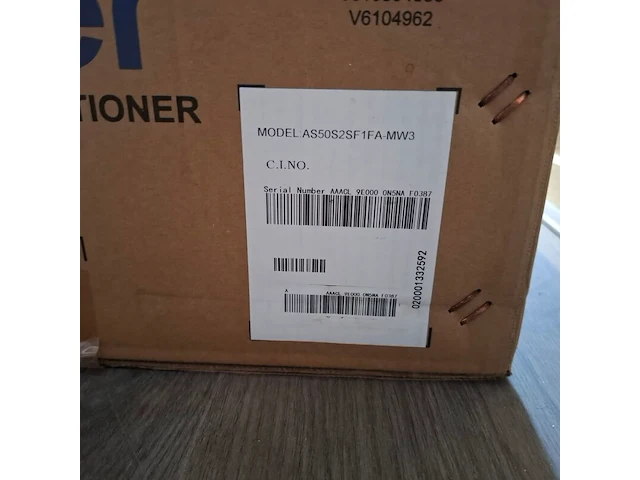 Airco binnenunit haier, as50s2sf1fa-mw3 - afbeelding 5 van  5