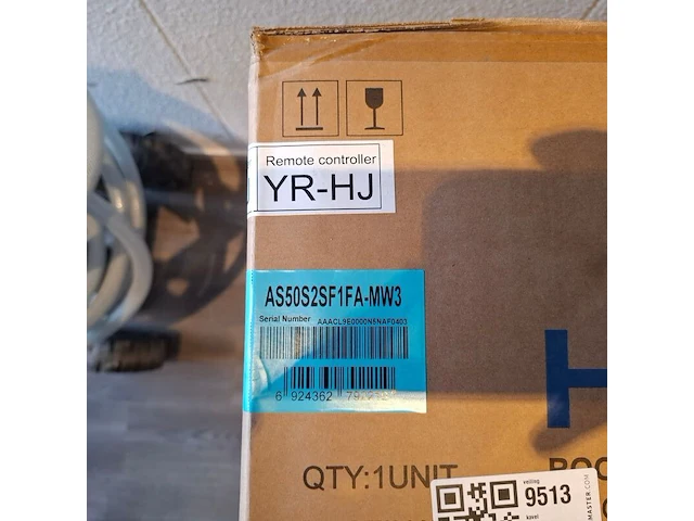 Airco binnenunit, haier, as50s2sf1fa-mw3 - afbeelding 2 van  5