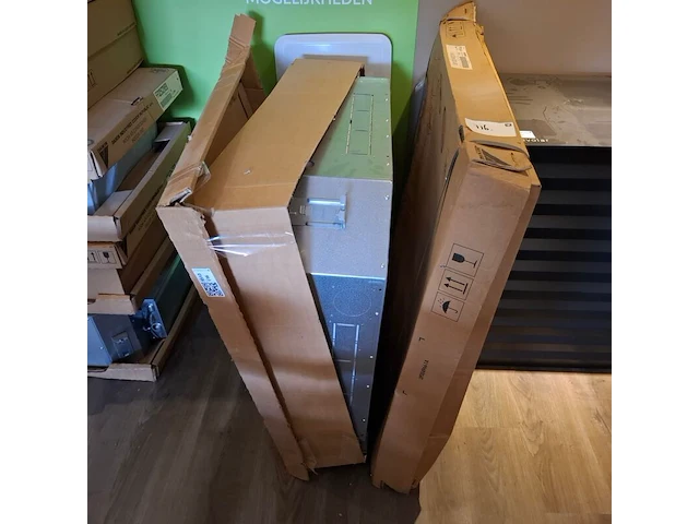 Airco binnenunit met plafondpaneel daikin, fcqg5ofveb/b ycq140d7w1, bouwjaar 2015 - afbeelding 1 van  6