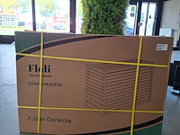 Airco buitenunit cover floli, zwart - afbeelding 1 van  5