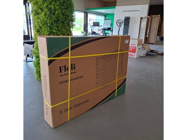 Airco buitenunit cover floli, zwart - afbeelding 2 van  5
