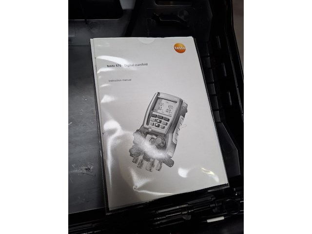 Airco gereedschap, testo, 570 digital manifold - afbeelding 7 van  10